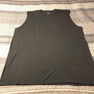 BCG charcoal color sleeveless shirt